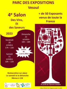 Samon des vins et des saveurs parcexpo70 2023