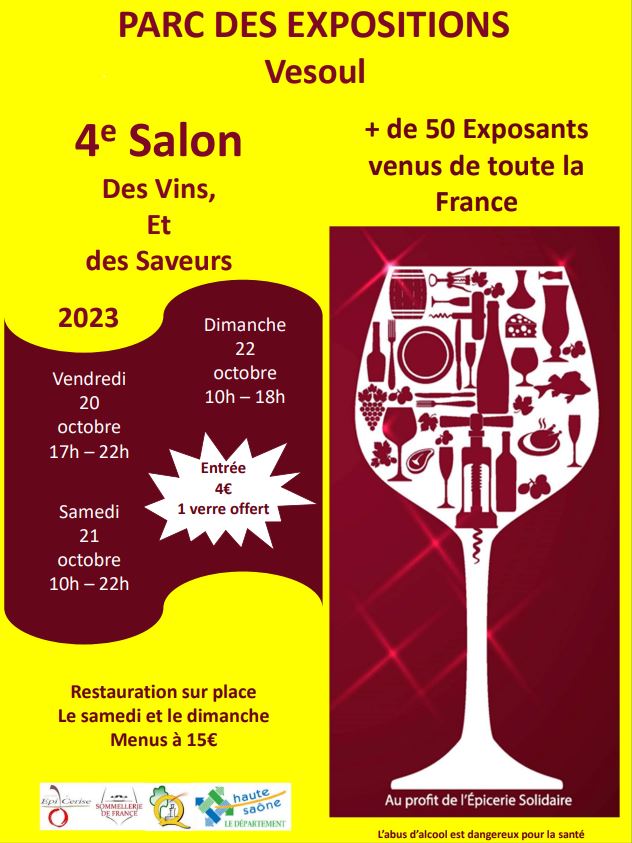 Samon des vins et des saveurs parcexpo70 2023