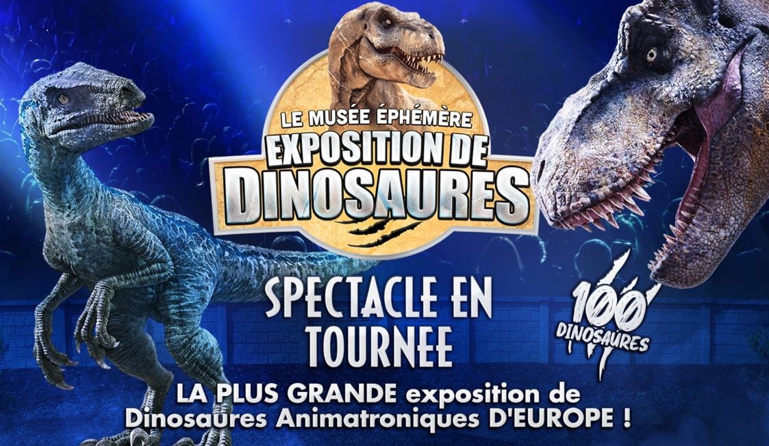 Musée dinosaures parc expo 70 novembre 2023