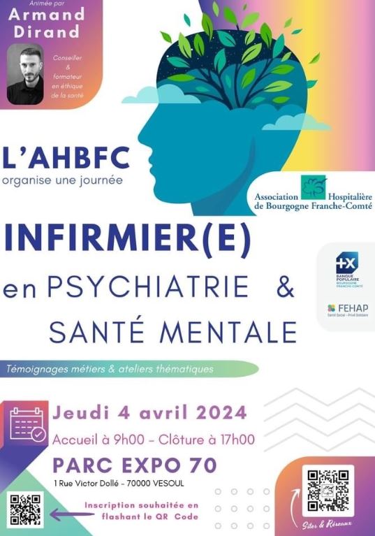 Journée à destination des étudiant(e)s en soins infirmiers, lycéen(ne)s ou professionnel(le)s de santé en activité