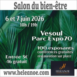 Salon bien-être Parcexpo70 juin 2026